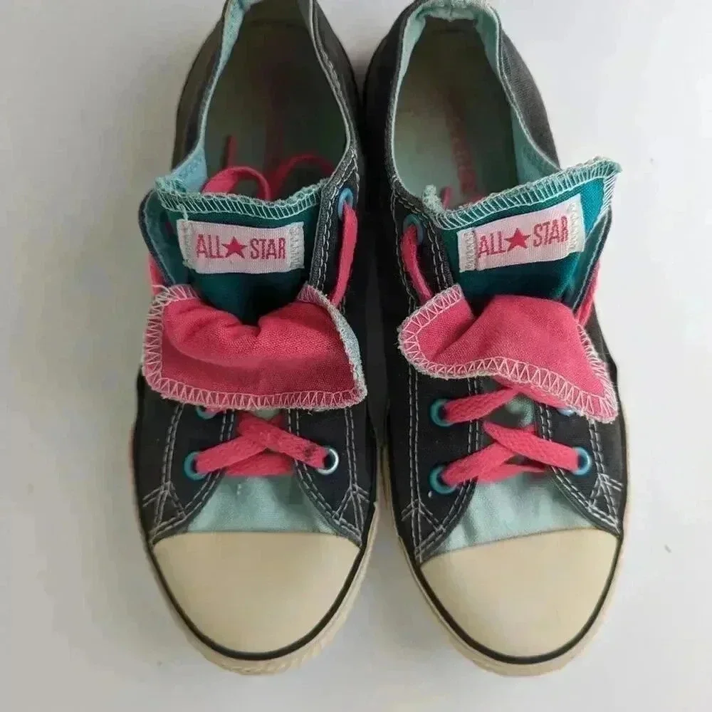 Converse Double Tongue Low Top Sneakers 4